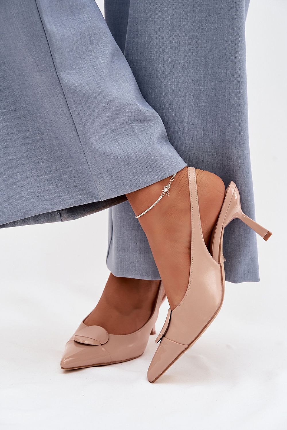  Sandały Model Mariae 6361 Beige - Step in style 