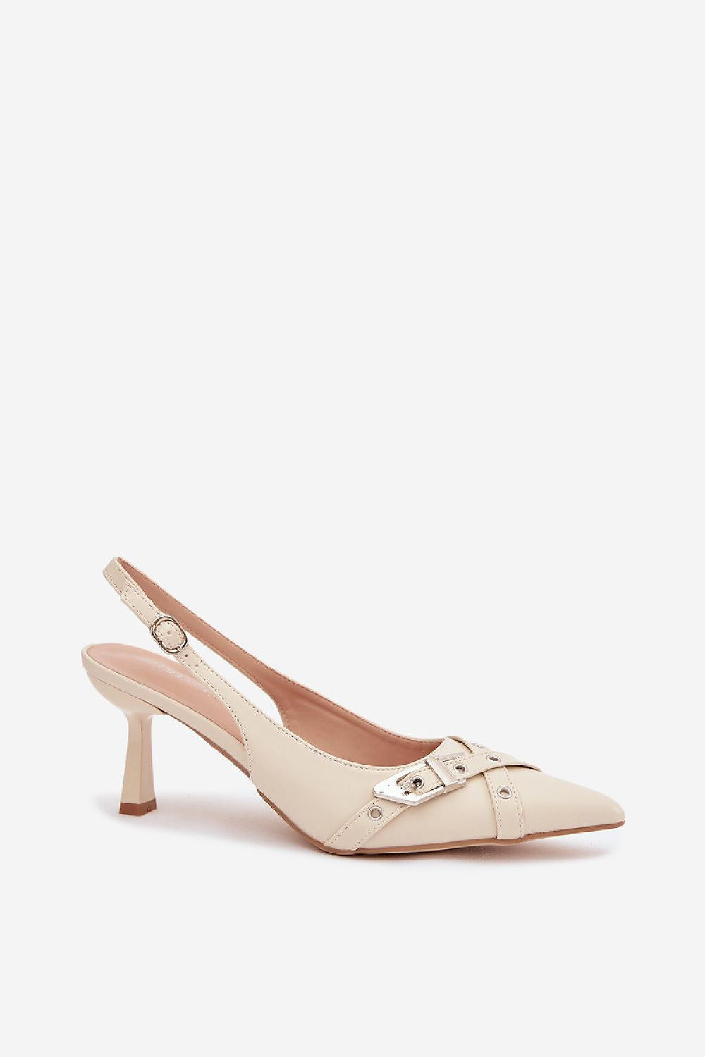  Sandały Model Parina 6338 Beige - Step in style 