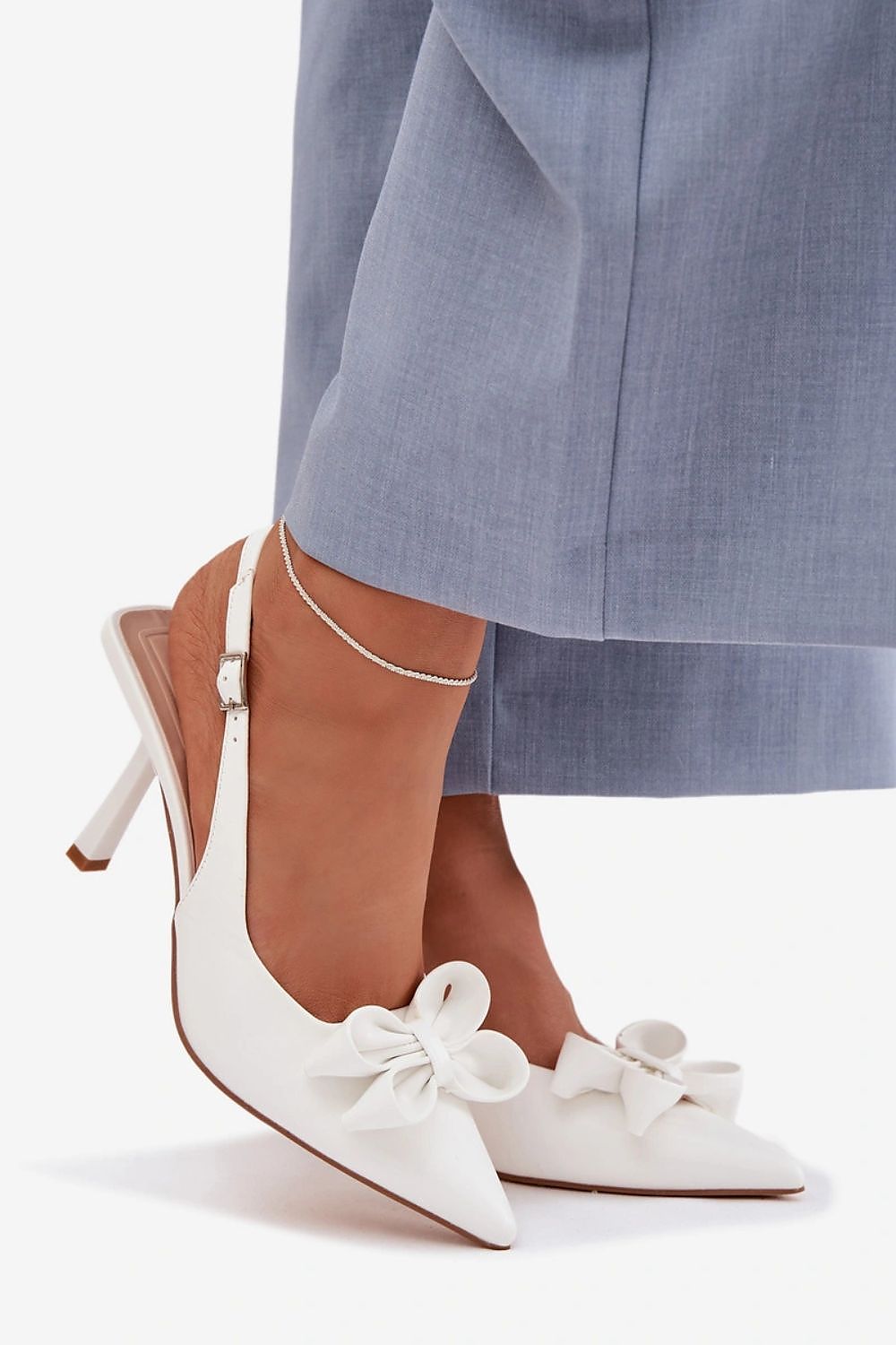  Sandały Model Jonera 6366 White - Step in style 