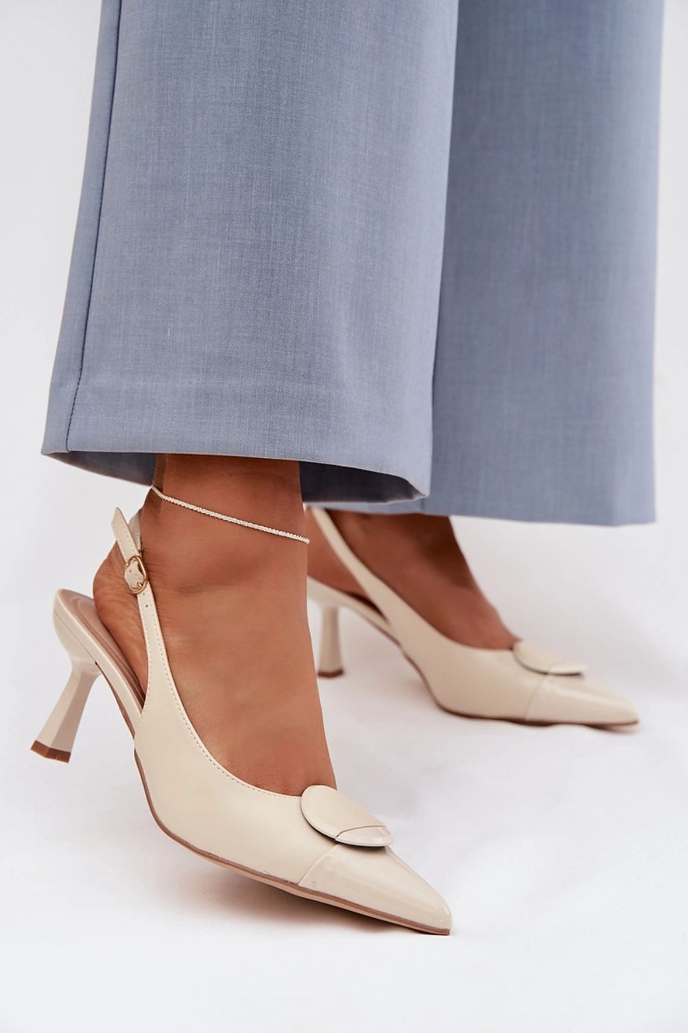  Sandały Model Mariae 6361 Light Beige - Step in style 