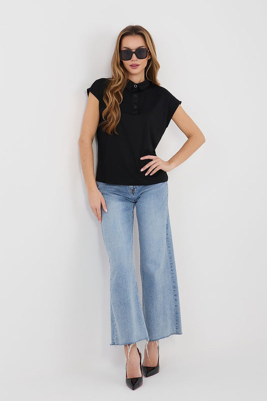   Tshirt Damski Model D17029M02856A Black - Sublevel 