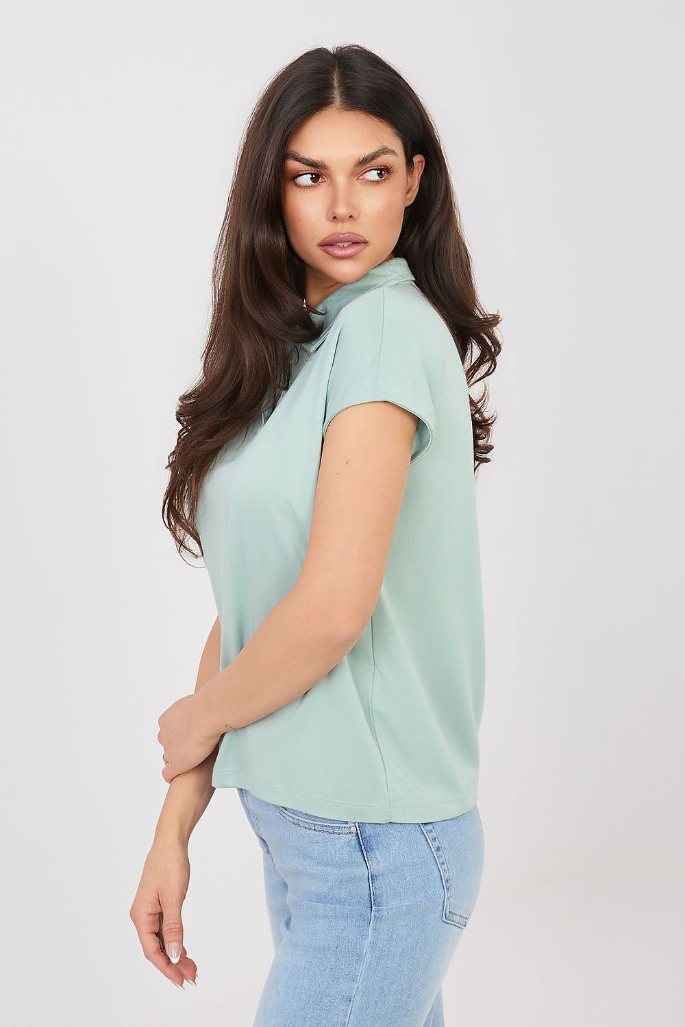   Tshirt Damski Model D17029M02856A Pistacja - Sublevel 
