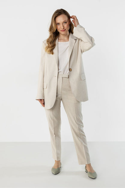   Marynarka Model A776 Beige - awama 