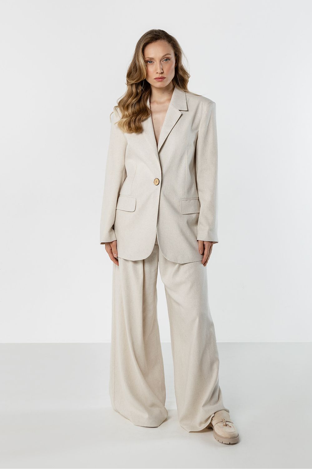   Marynarka Model A776 Beige - awama 