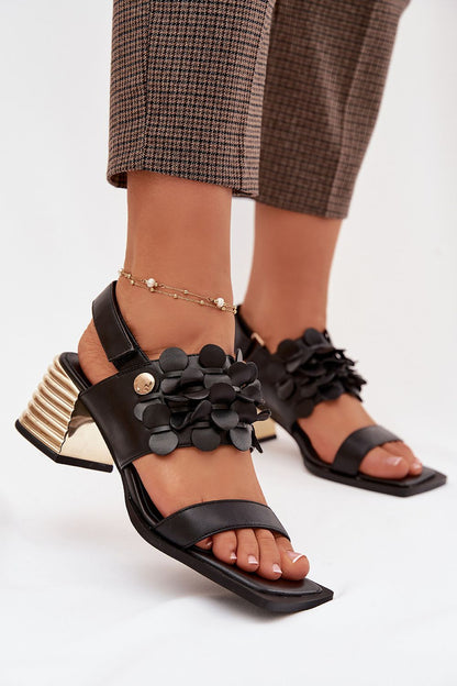  Sandały Model DA CR61-3062 Black - Step in style 