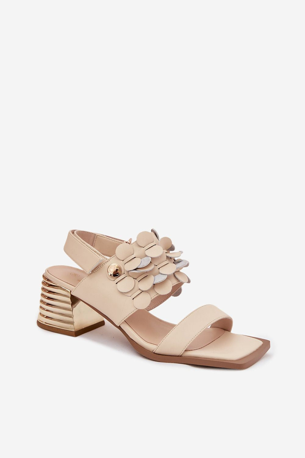 Sandały Model DA CR61-3062 Beige - Step in style 