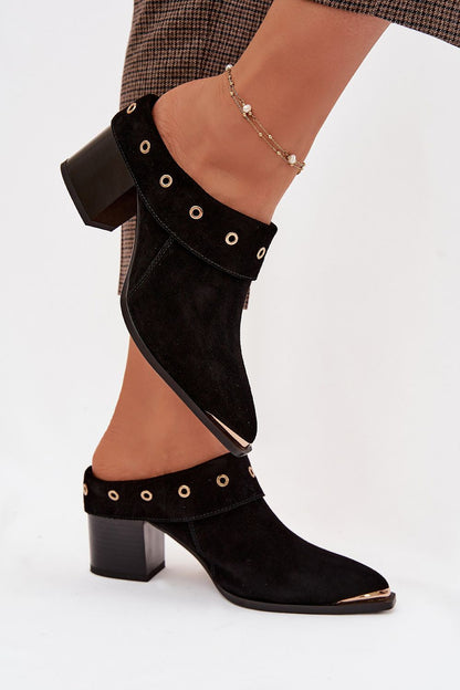  Sandał Klapki Model DA CR61-3059 Black - Step in style 