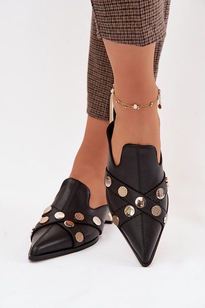  Sandał Klapki Model DA CR61-3058 Black - Step in style 