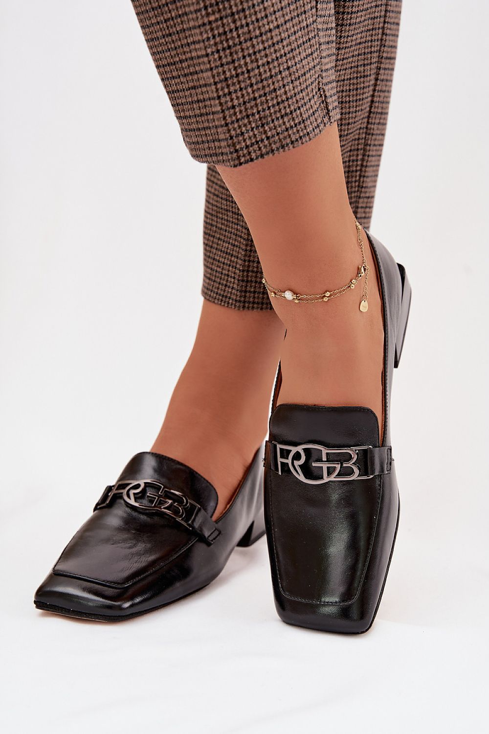  Sandał Mokasyny Model DA CR61-3125 Black - Step in style 