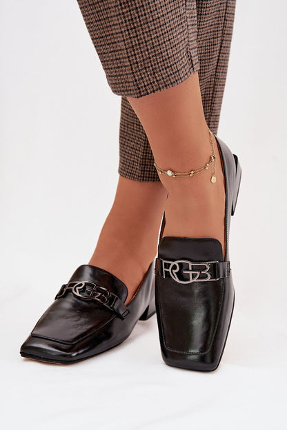  Sandał Mokasyny Model DA CR61-3125 Black - Step in style 