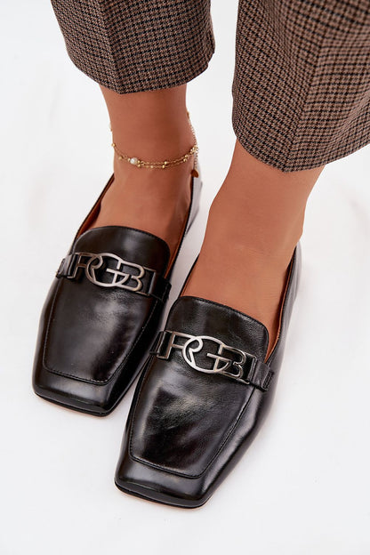  Sandał Mokasyny Model DA CR61-3125 Black - Step in style 