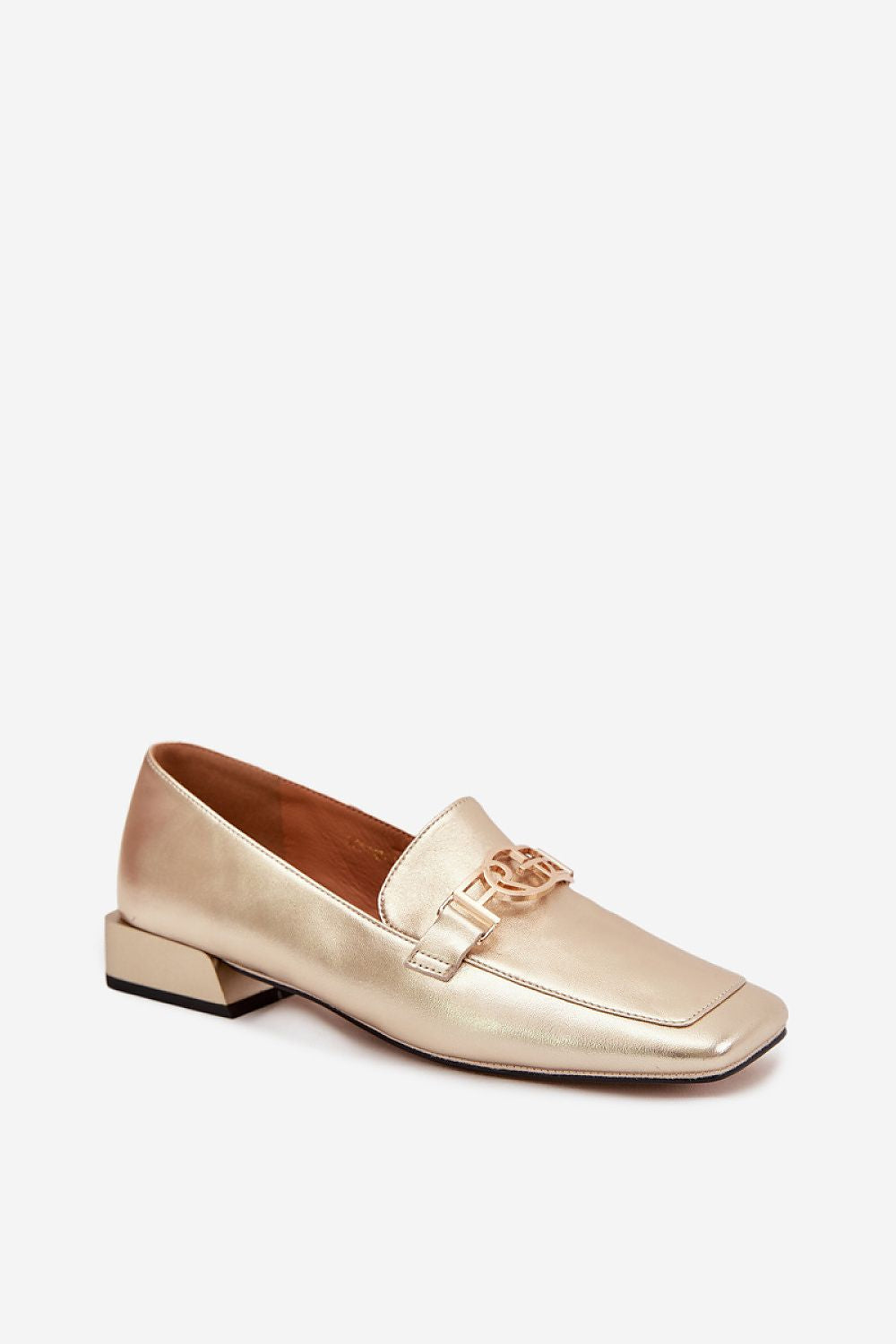  Sandał Mokasyny Model DA CR61-3125 Gold - Step in style 