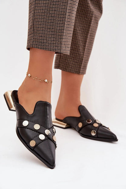  Sandał Klapki Model DA CR61-3058 Black - Step in style 
