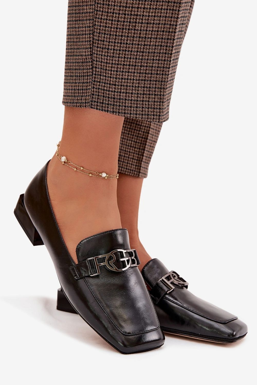  Sandał Mokasyny Model DA CR61-3125 Black - Step in style 