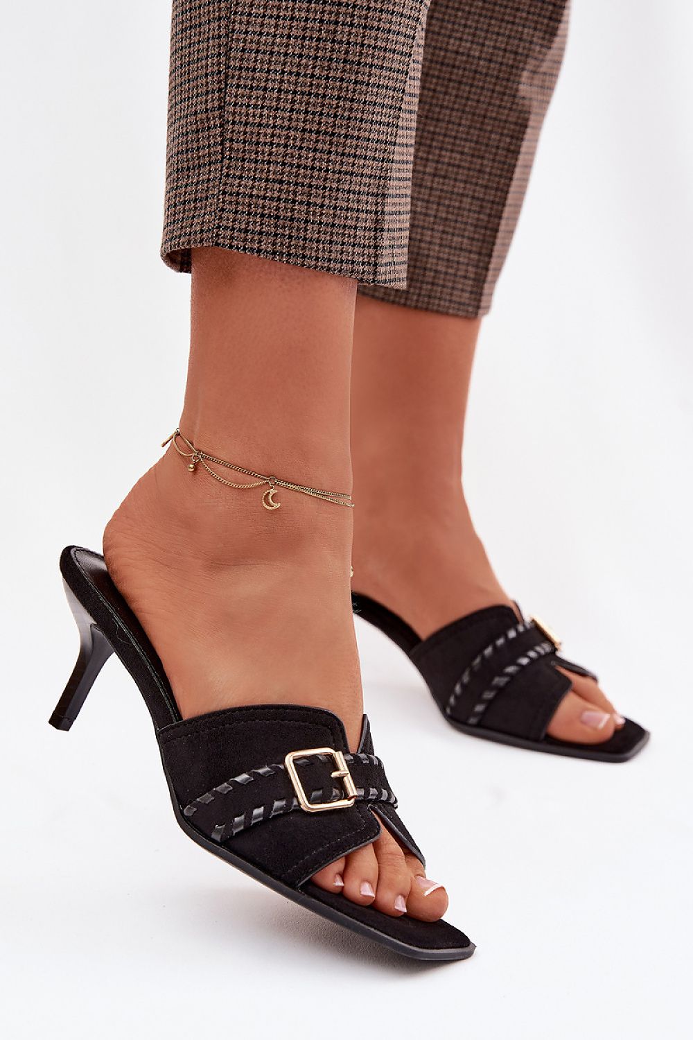  Sandał Klapki Model Jelira 9764 Black - Step in style 
