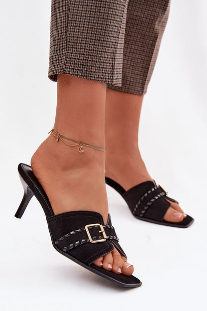  Sandał Klapki Model Jelira 9764 Black - Step in style 