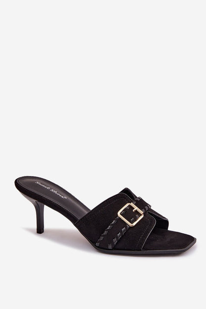  Sandał Klapki Model Jelira 9764 Black - Step in style 