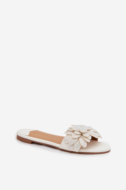 Sandał Klapki Model Grelora WS-56 White - Step in style 