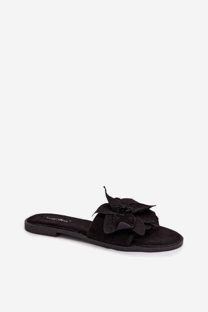  Sandał Klapki Model Elzoria J502-1 Black - Step in style 