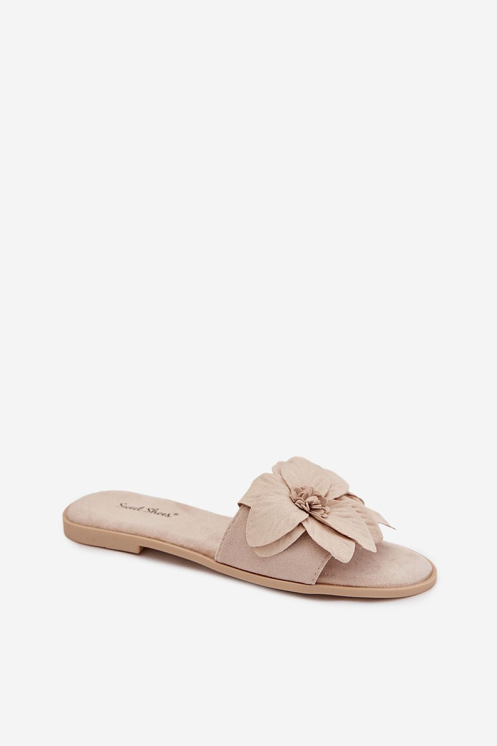  Sandał Klapki Model Elzoria J502-2 Light Beige - Step in style 