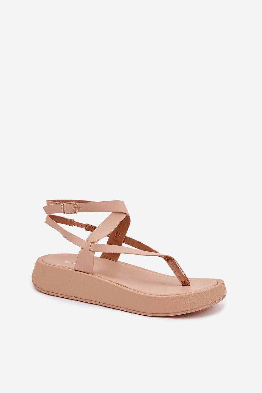  Sandały Model Gelira PM2858 Beige - Step in style 