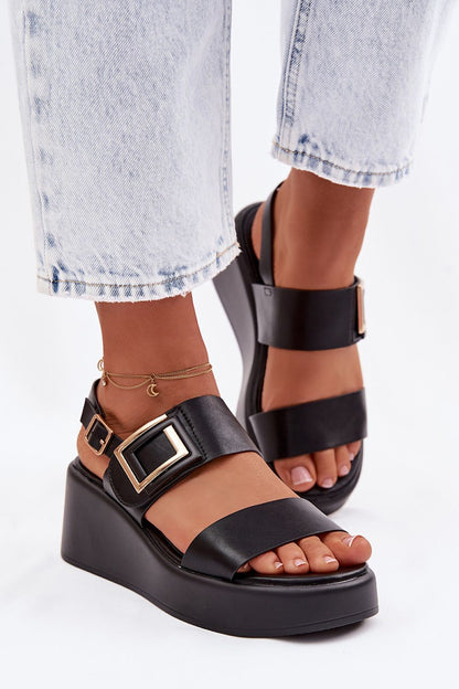  Sandały Model Nelira YL5052 Black - Step in style 