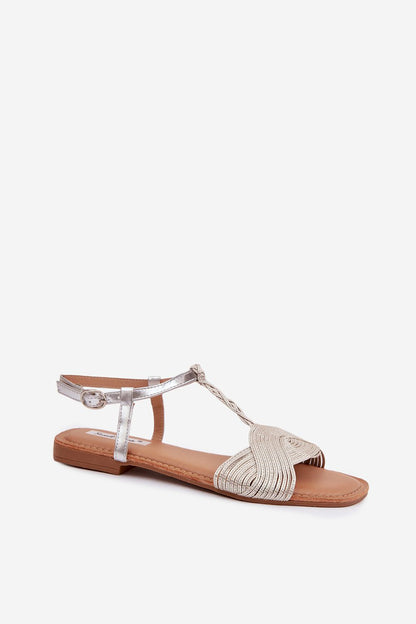  Sandały Model Nexora 2676-3 Silver - Step in style 