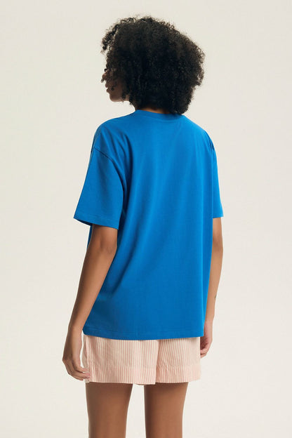  Piżama Damska Model Edris 44479 Blue - Henderson 
