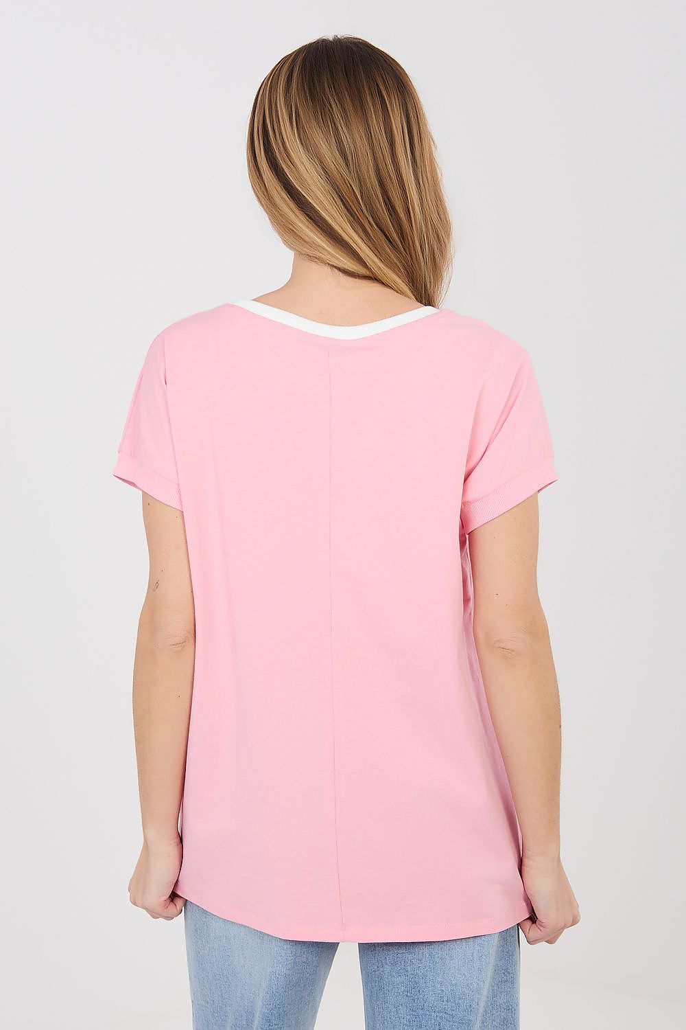   Bluzka Model RV-BZ-A1174.91 Light Pink - Relevance 