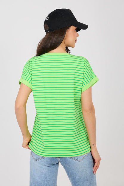   Tshirt Damski Model RV-TS-A1125.85 Light Green - Relevance 