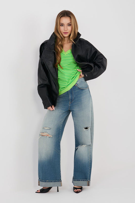   Tshirt Damski Model RV-TS-A1124.90 Light Green - Relevance 