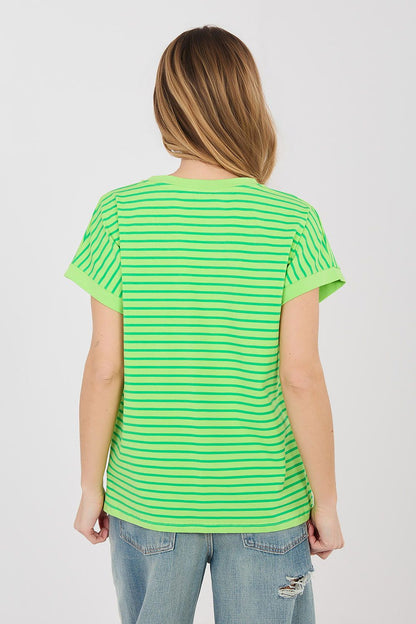   Tshirt Damski Model RV-TS-A1124.90 Light Green - Relevance 