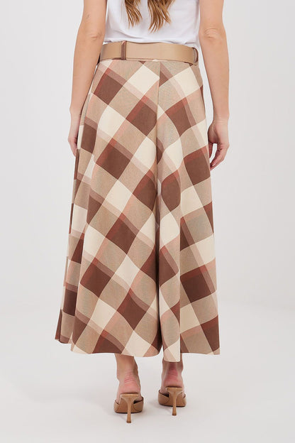  Spódnica Model IT-SD-23296-1.85 Brown - Italy Moda 