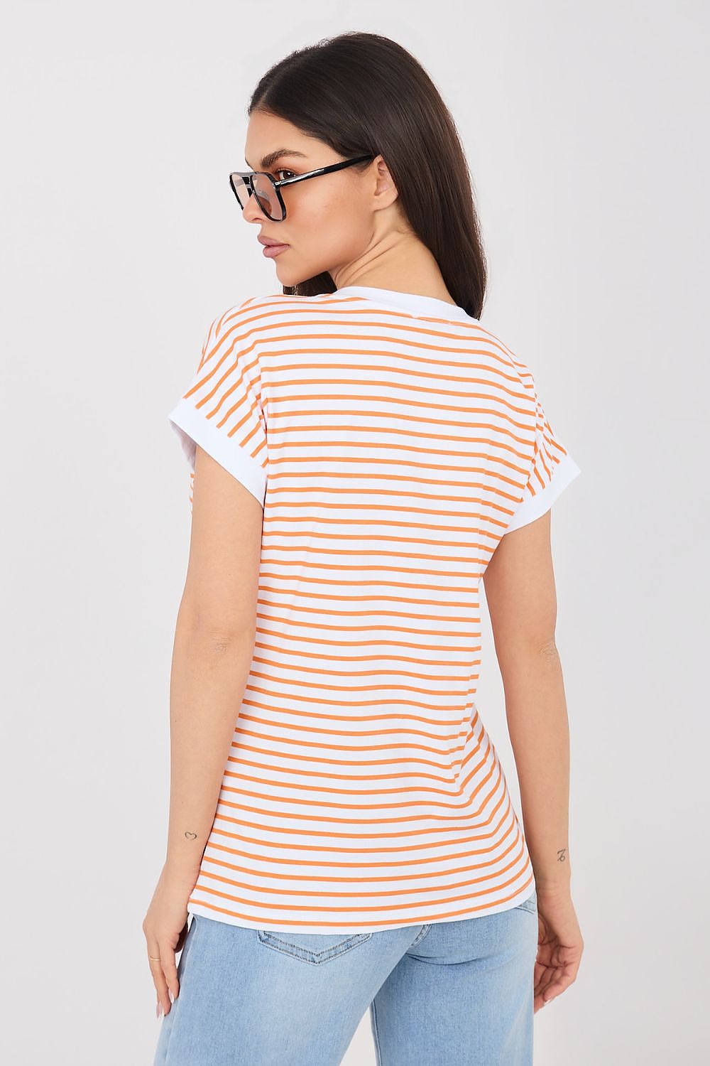   Tshirt Damski Model RV-TS-A1124.90 Orange - Relevance 