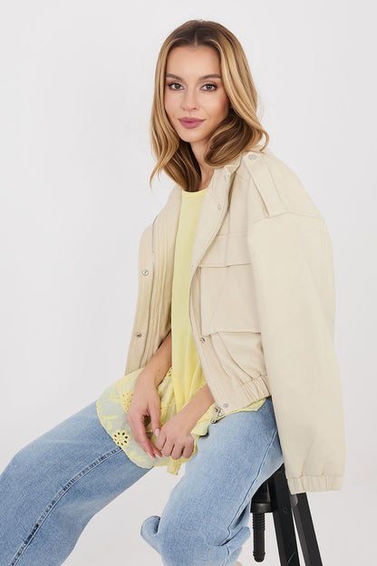   Bluzka Model IT-BZ-81870.18 Light Yellow - Italy Moda 