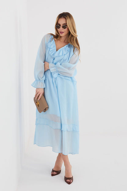  Sukienka Model IT-SK-51600.19 Light Blue - Italy Moda 