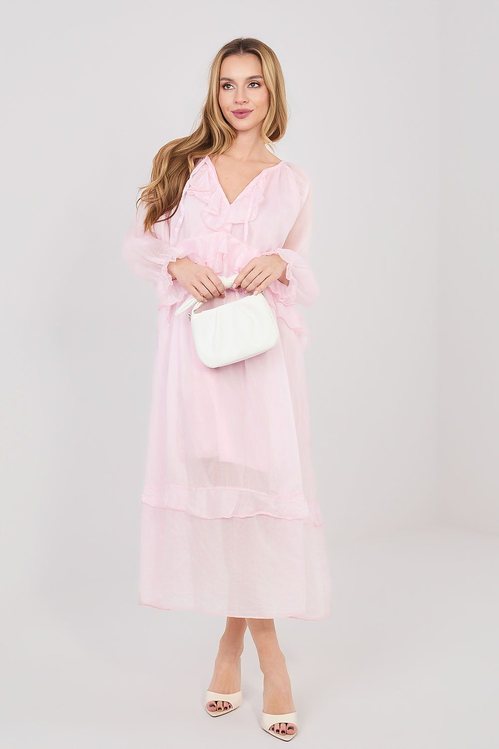  Sukienka Model IT-SK-51600.19 Light Pink - Italy Moda 