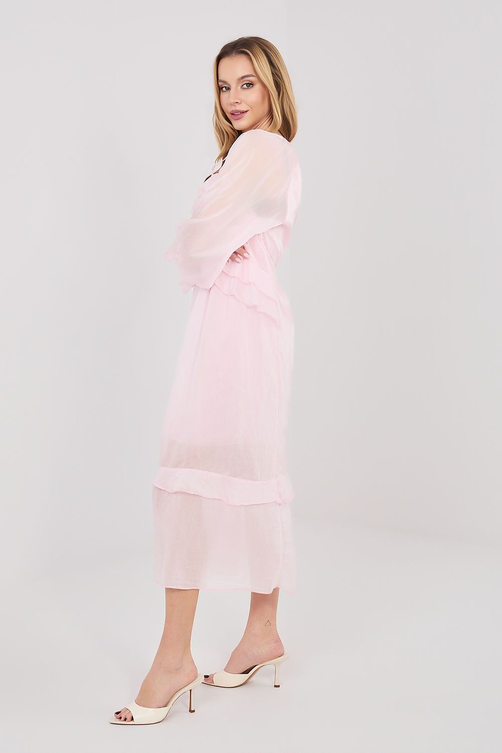  Sukienka Model IT-SK-51600.19 Light Pink - Italy Moda 