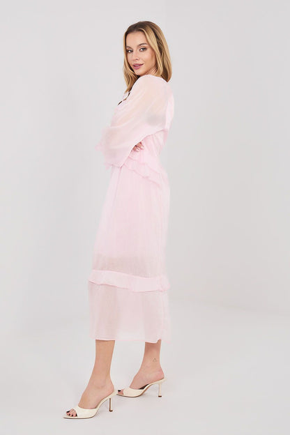  Sukienka Model IT-SK-51600.19 Light Pink - Italy Moda 