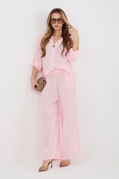   Bluzka Model IT-BZ-3130.21 Light Pink - Italy Moda 