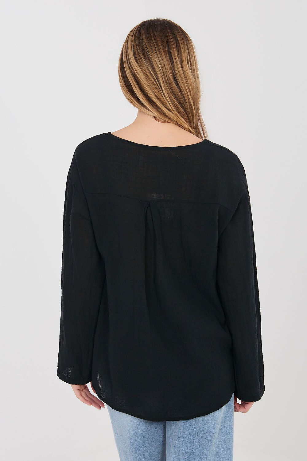   Bluzka Model IT-BZ-3130.21 Black - Italy Moda 