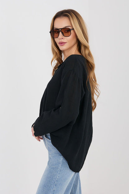   Bluzka Model IT-BZ-3130.21 Black - Italy Moda 