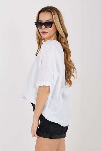   Koszula Damska Model IT-BZ-81891.49 White - Italy Moda 