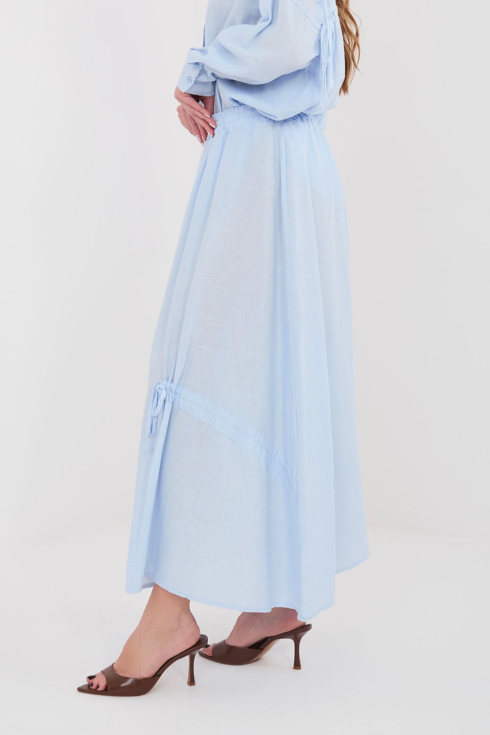  Spódnica Model IT-SD-3061.68 Light Blue - Italy Moda 