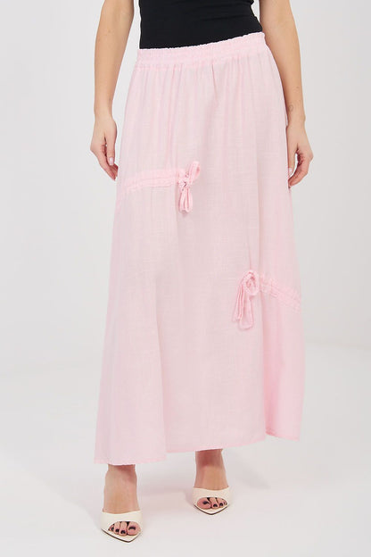  Spódnica Model IT-SD-3061.68 Light Pink - Italy Moda 