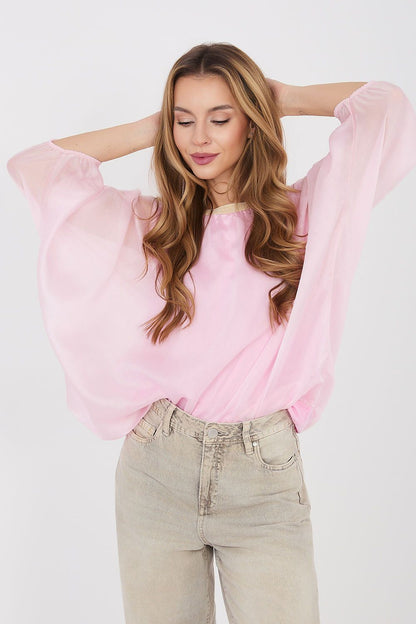   Bluzka Model IT-BZ-18868.81 Light Pink - Italy Moda 