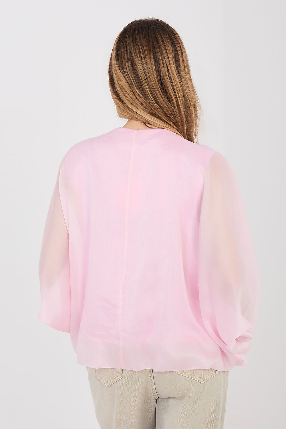   Bluzka Model IT-BZ-18868.81 Light Pink - Italy Moda 