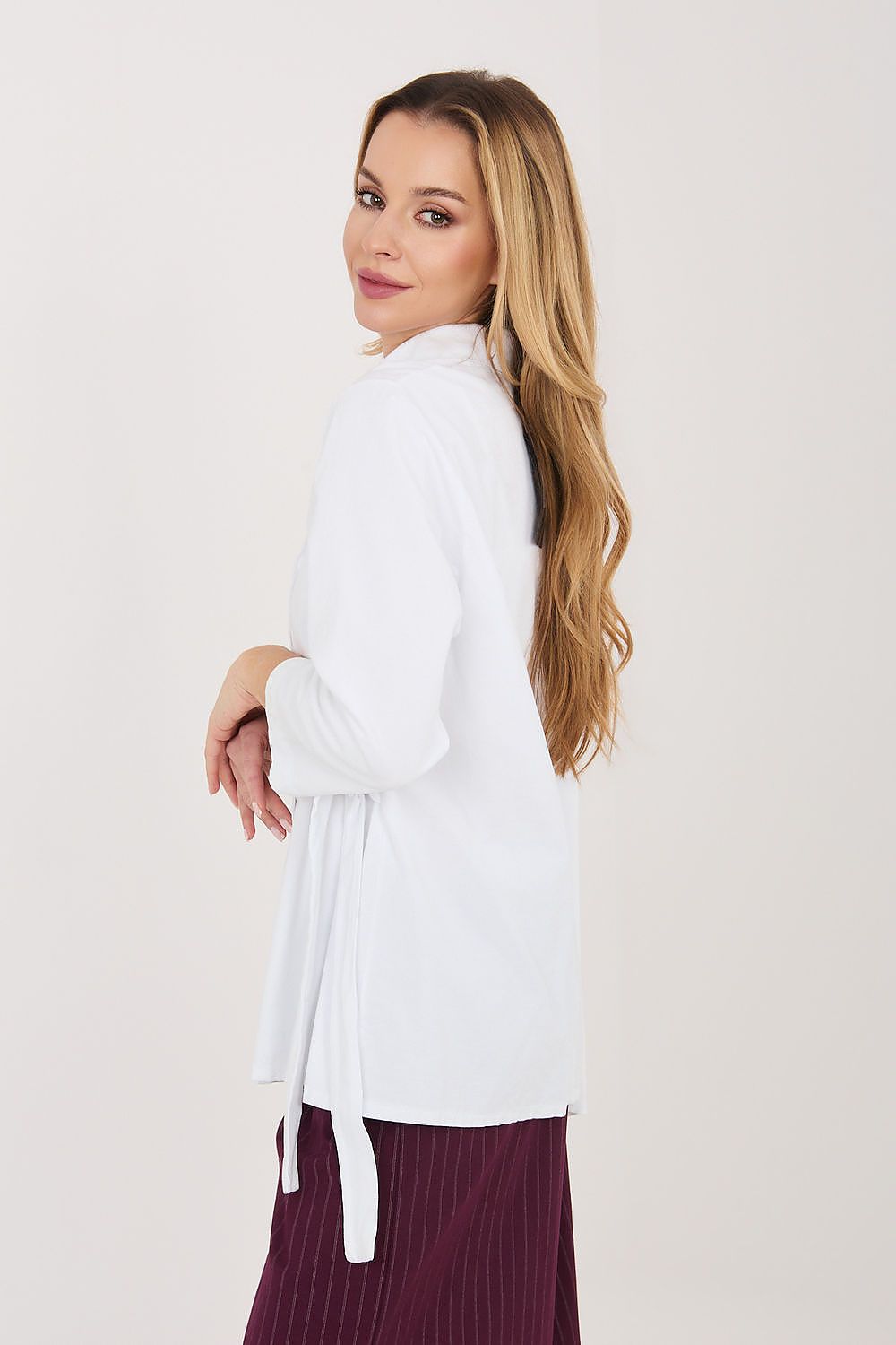   Koszula Damska Model IT-KS-FL10188.27 White - Rue Paris 