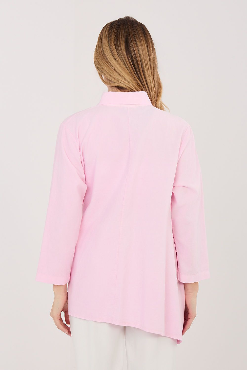   Koszula Damska Model IT-KS-FL10188.27 Light Pink - Rue Paris 