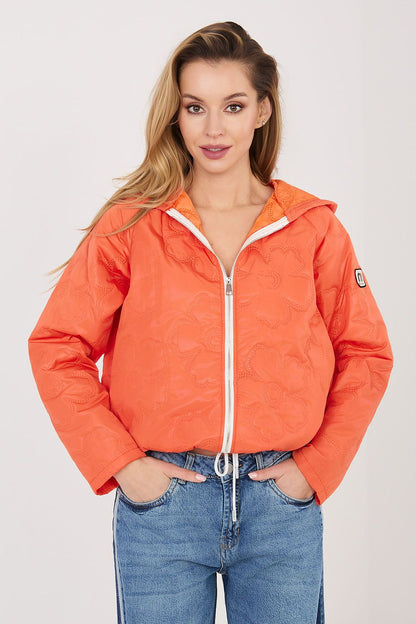   Kurtka Damska Model IT-KR-FL10126.86 Orange - Rue Paris 